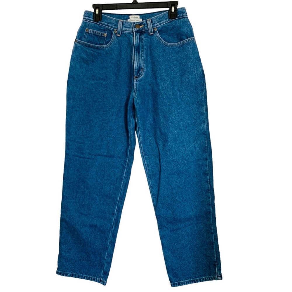 L.L. Bean | Original Fit Relaxed jean size 10 petite vintage 100% Cotton thick